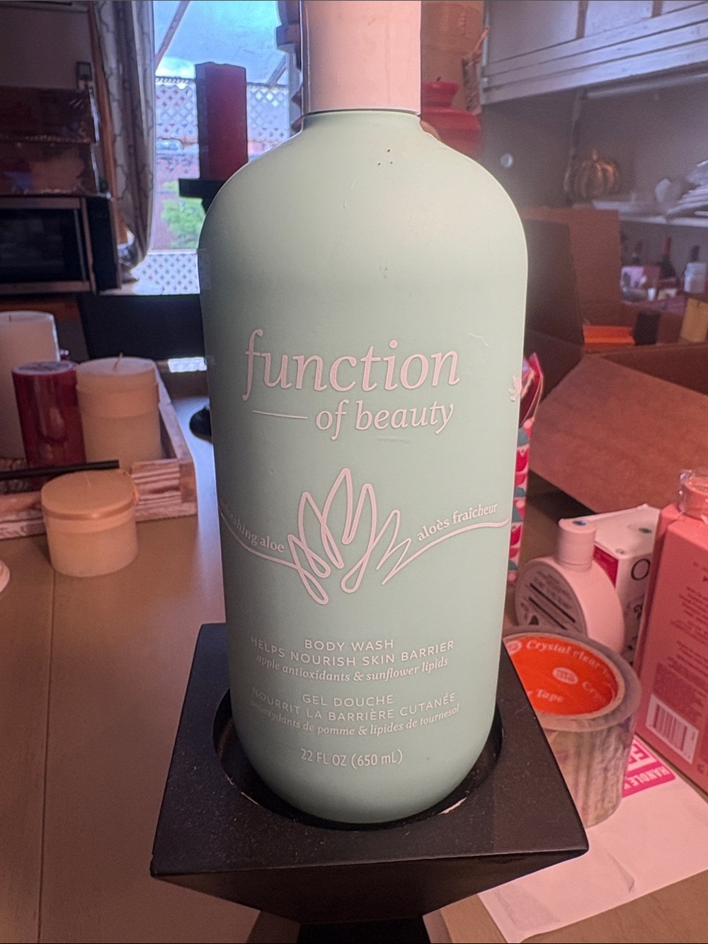 Function of beauty, aloe Freshness Body Wash - Mint Green